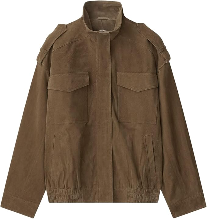 Women’s Suede Leather Jacket