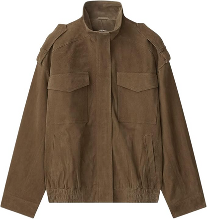 Women’s Suede Leather Jacket