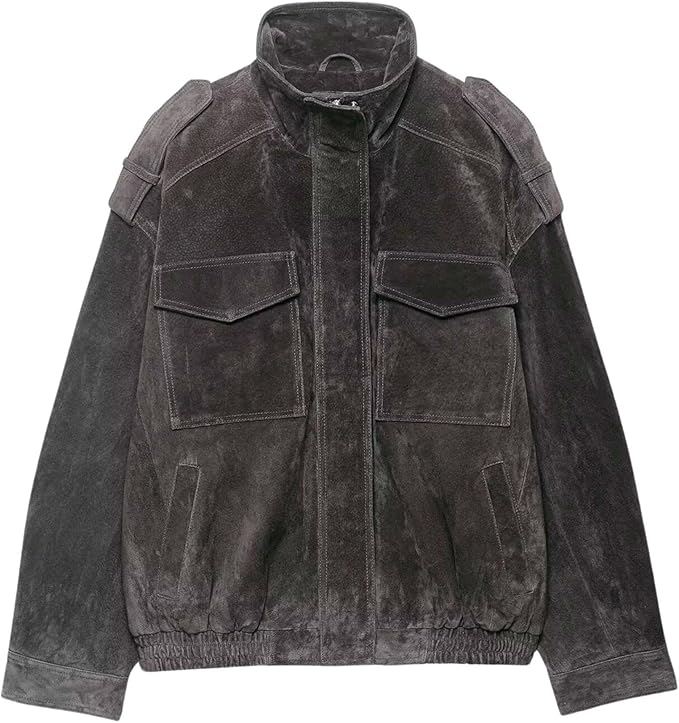 Women’s Suede Leather Jacket