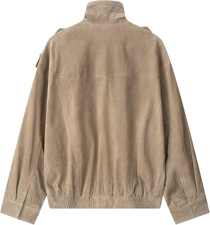 Women’s Suede Leather Jacket