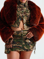 FAUX FUR COAT