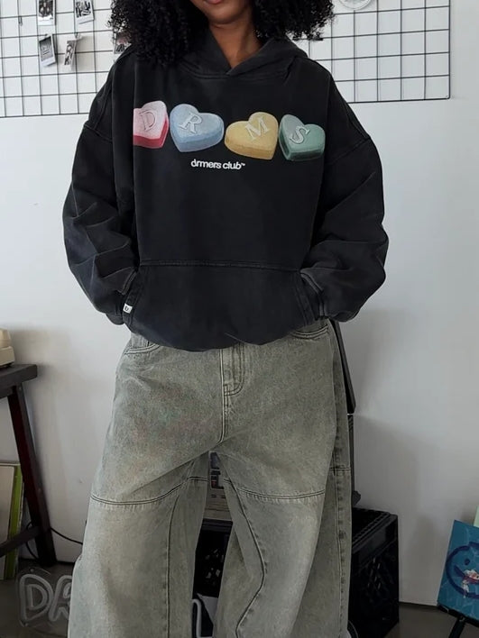 CANDY HEARTS HOODIE