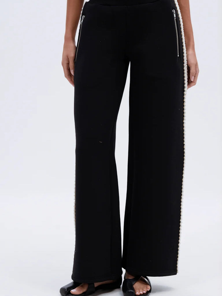 PEARL GIRL ZIP UP SWEATSHIRT AND PANT