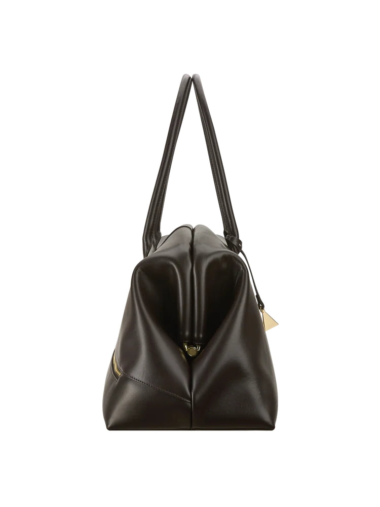 Chocolate Calf Leather Bag