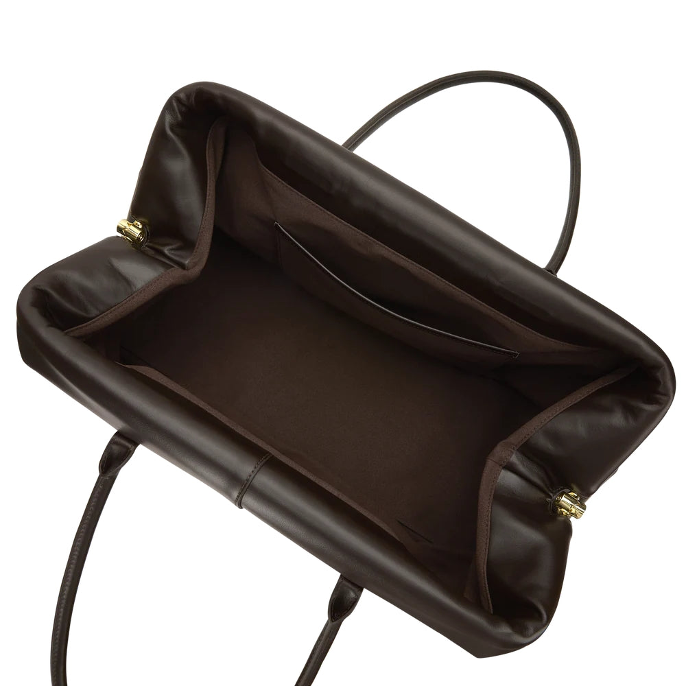 Chocolate Calf Leather Bag