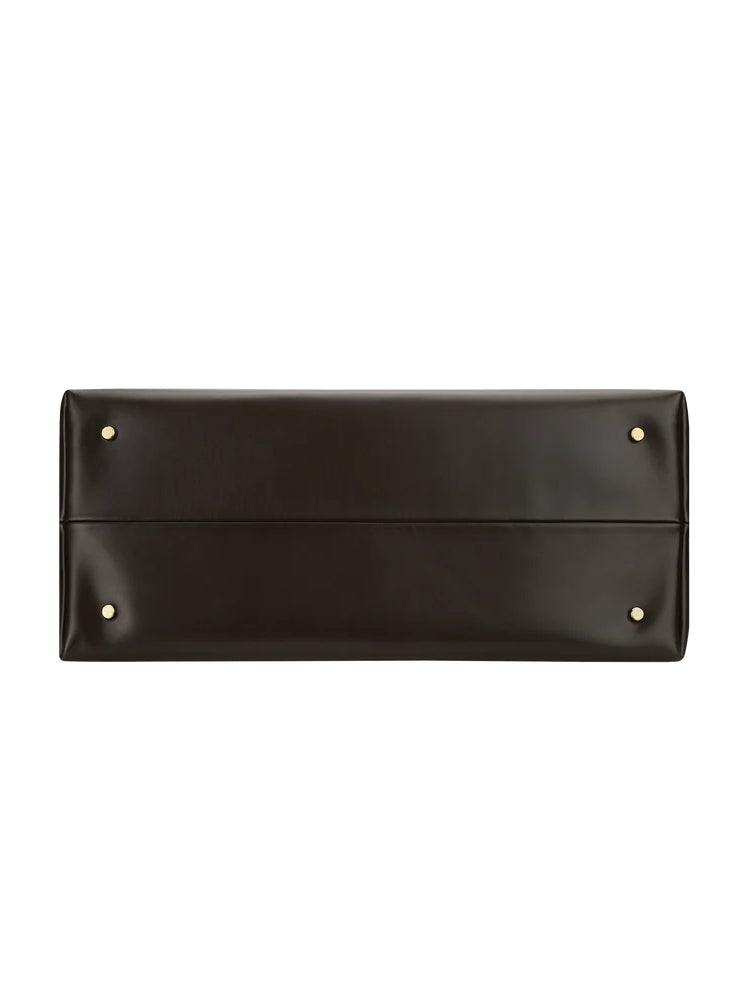 Chocolate Calf Leather Bag