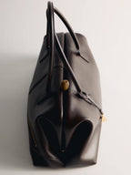 Chocolate Calf Leather Bag