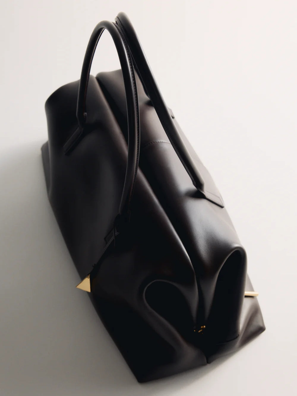 Chocolate Calf Leather Bag