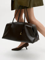 Chocolate Calf Leather Bag