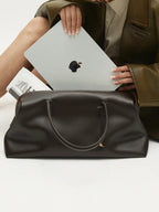 Chocolate Calf Leather Bag