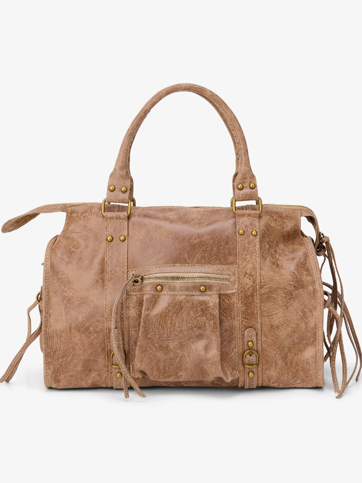 Leather Shoulder Handbag