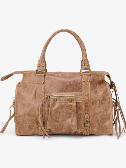 Leather Shoulder Handbag