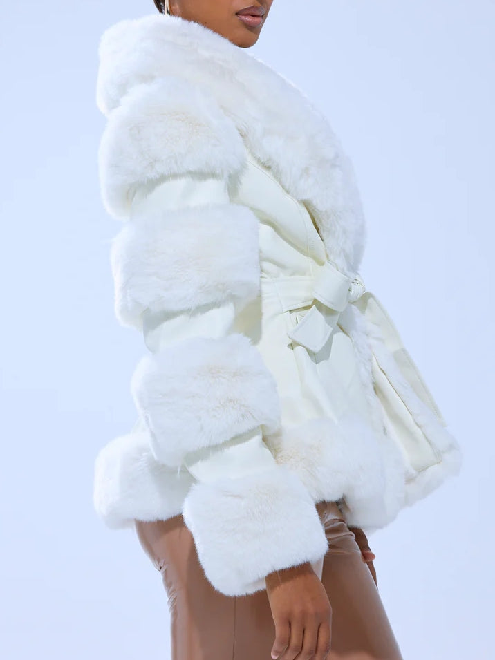WINTER WONDERLAND FUR COAT