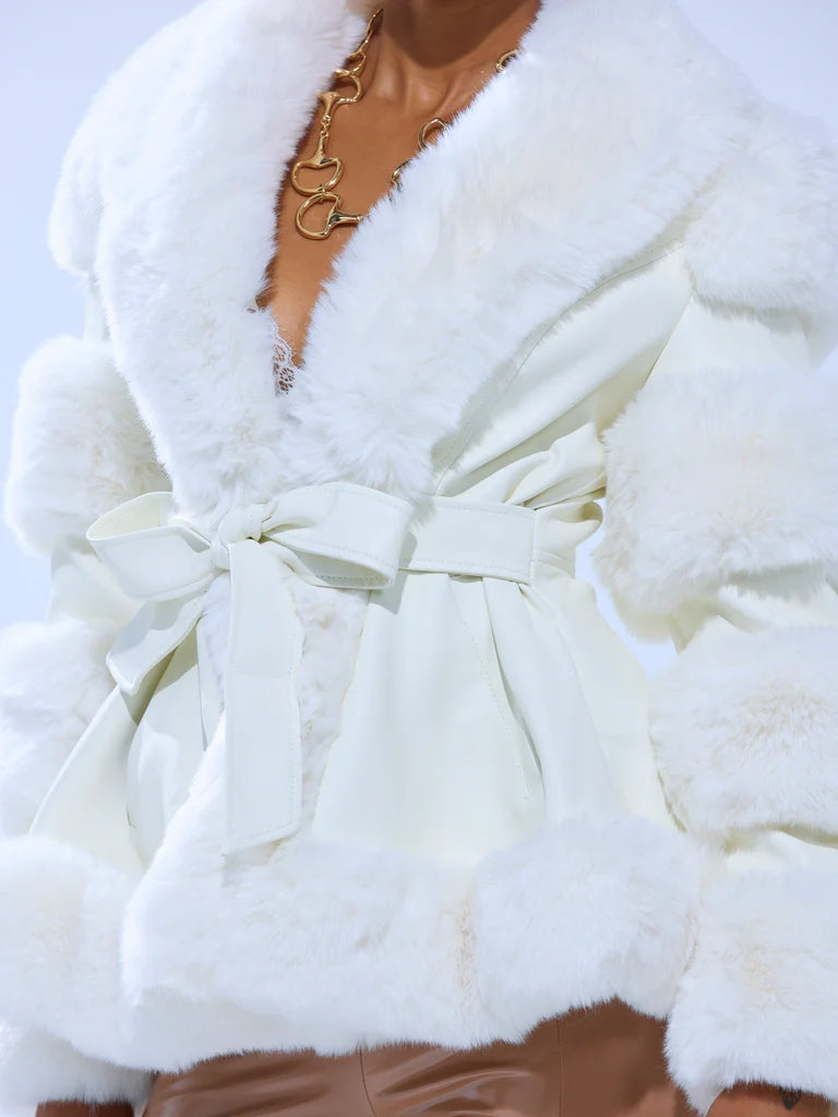 WINTER WONDERLAND FUR COAT