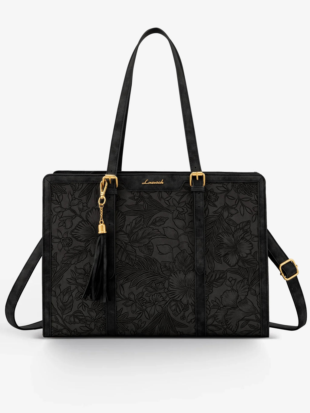 Vintage Leather Laptop Tote