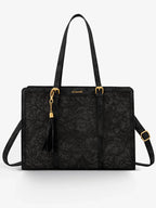 Vintage Leather Laptop Tote