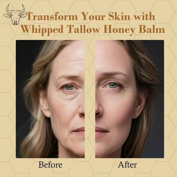 LOPEIE Whipped Grass-Fed Butter & Honey Moisturizing Cream For Soft And Smooth Skin