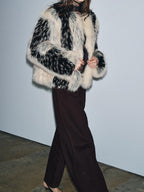 FAUX FUR SHORT COAT