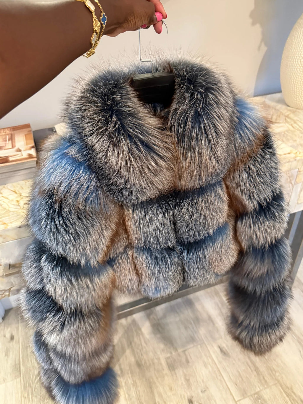 Fashion Fur Cropped Jacket