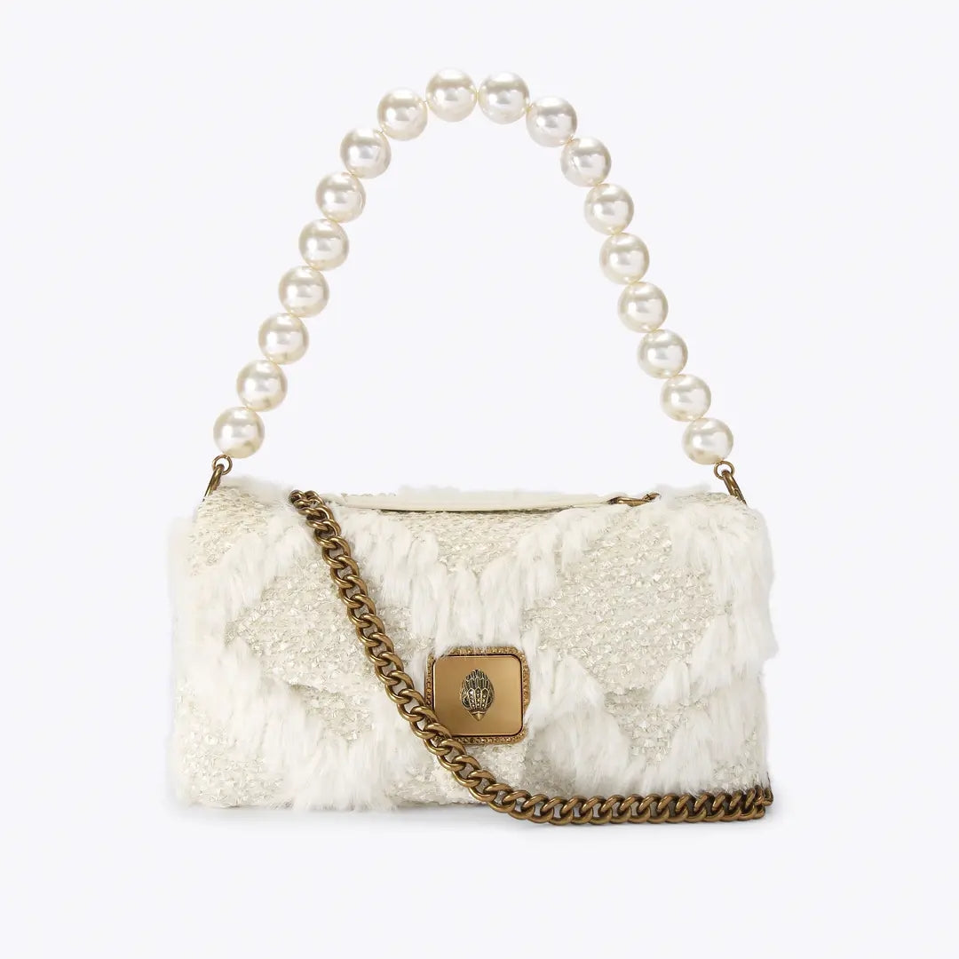 Large Pearl Shoulder Strap Bag
