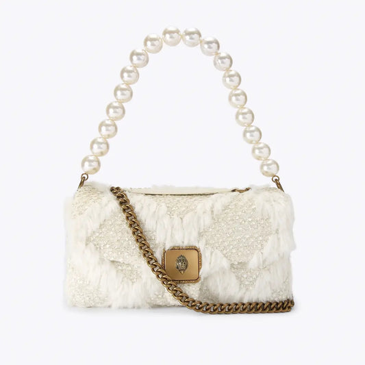 Large Pearl Shoulder Strap Bag
