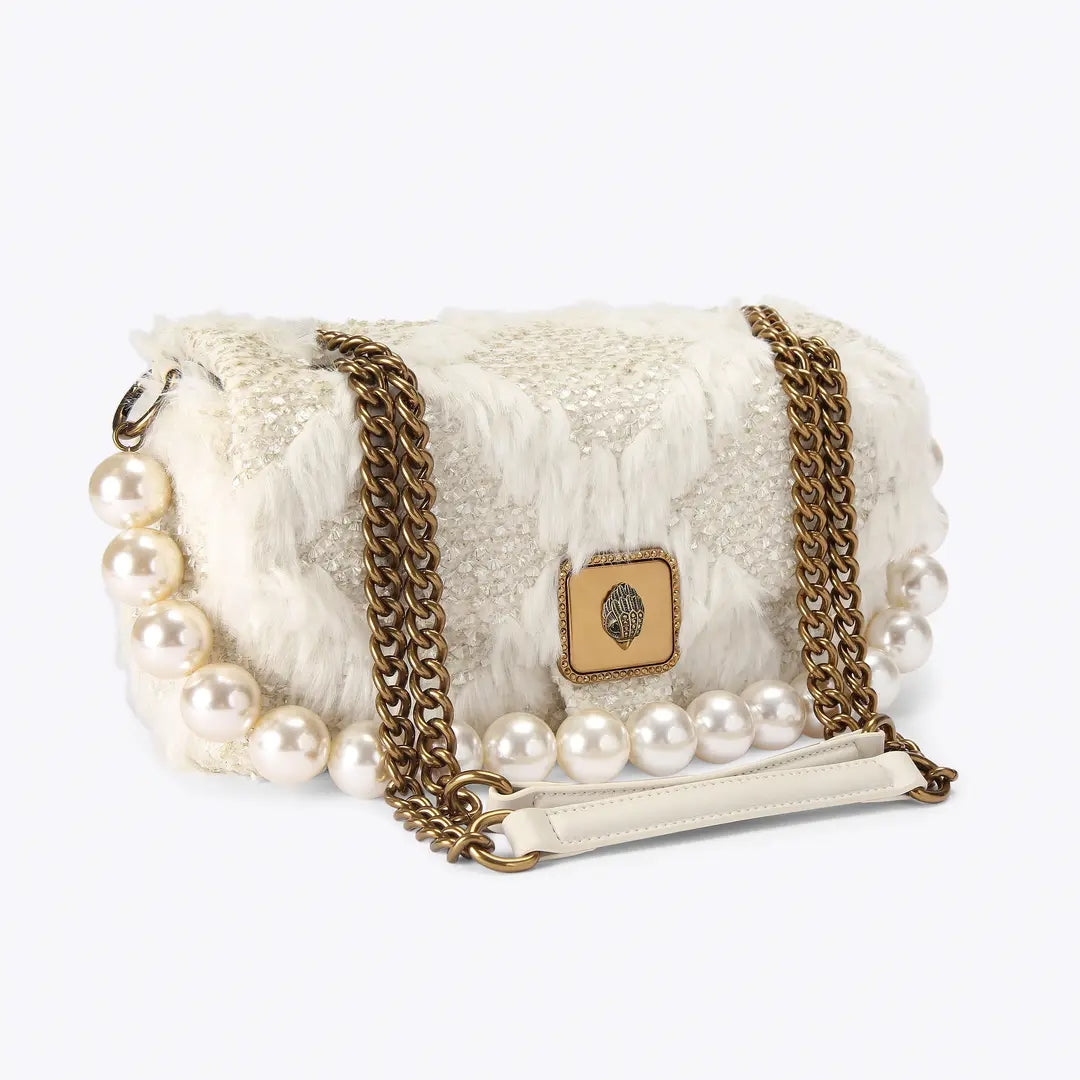 Large Pearl Shoulder Strap Bag