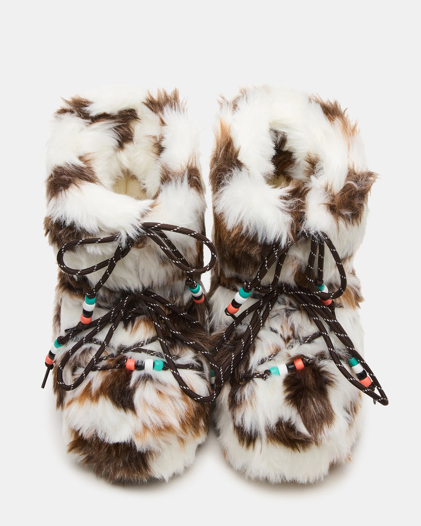 Snow Faux Fur Mid Calf Boots