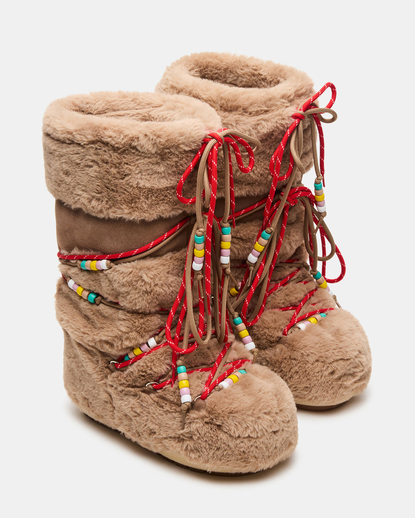 Snow Faux Fur Mid Calf Boots