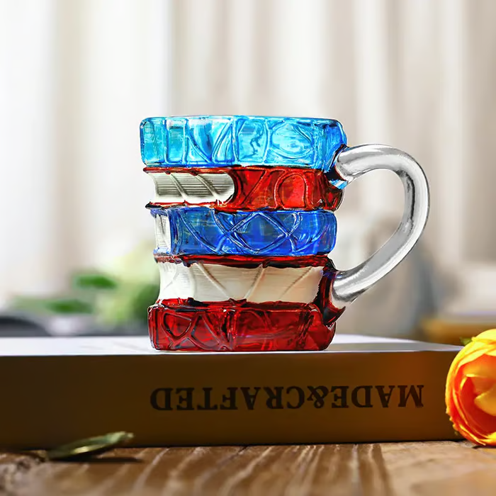 3D Painted Book Mug