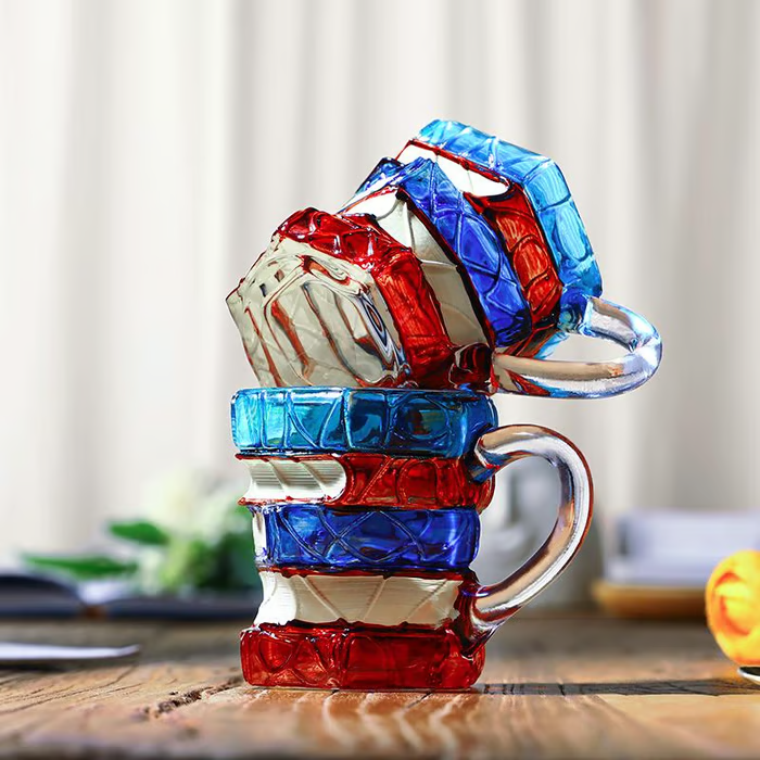 3D Painted Book Mug