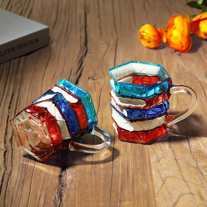 3D Painted Book Mug