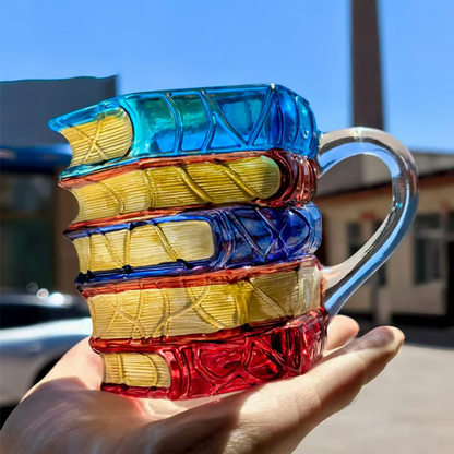 3D Painted Book Mug