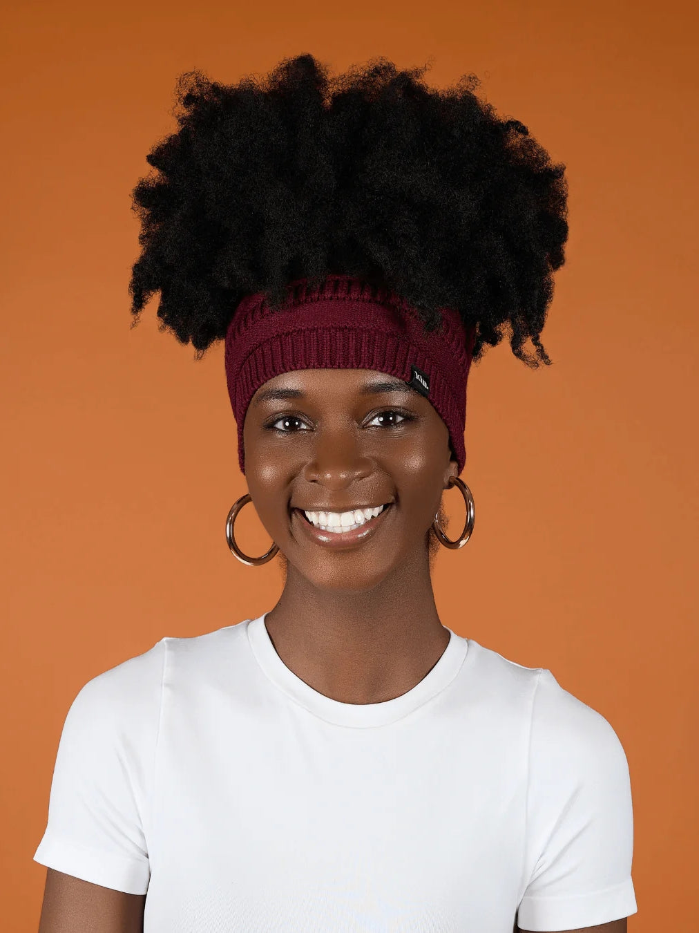 Satin Lined Puff Beanie