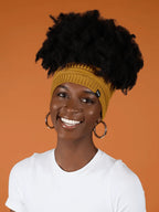 Satin Lined Puff Beanie
