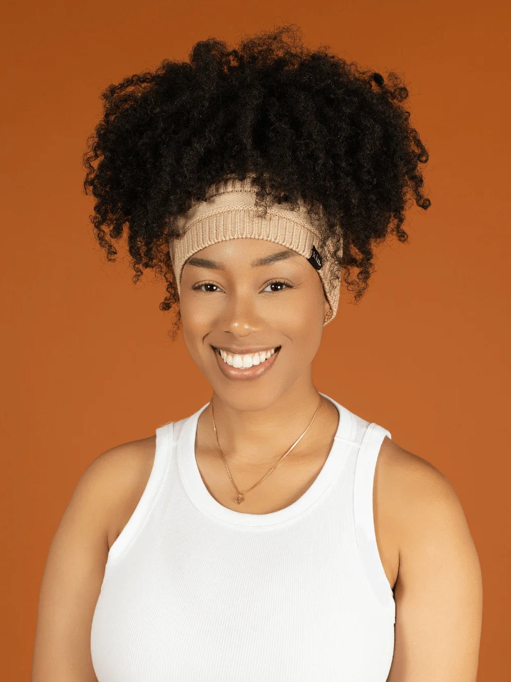 Satin Lined Puff Beanie