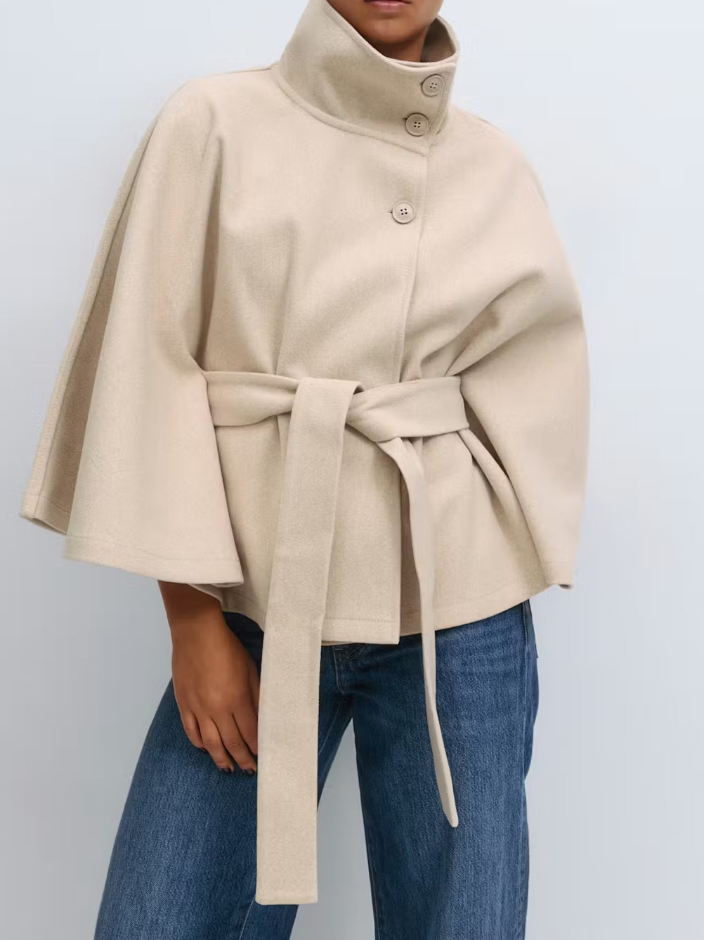 Belt Cape Jacket
