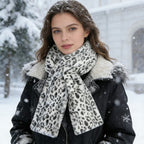 Hidden Zipper Pocket Scarf