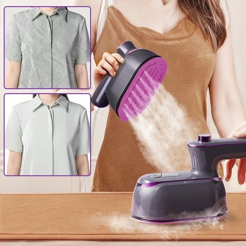 2-in-1 Steam Iron & Clothes Steamer