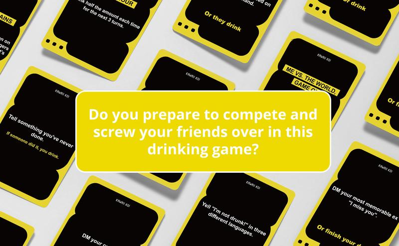 I'M NOT DRUNK Party Drinking Game