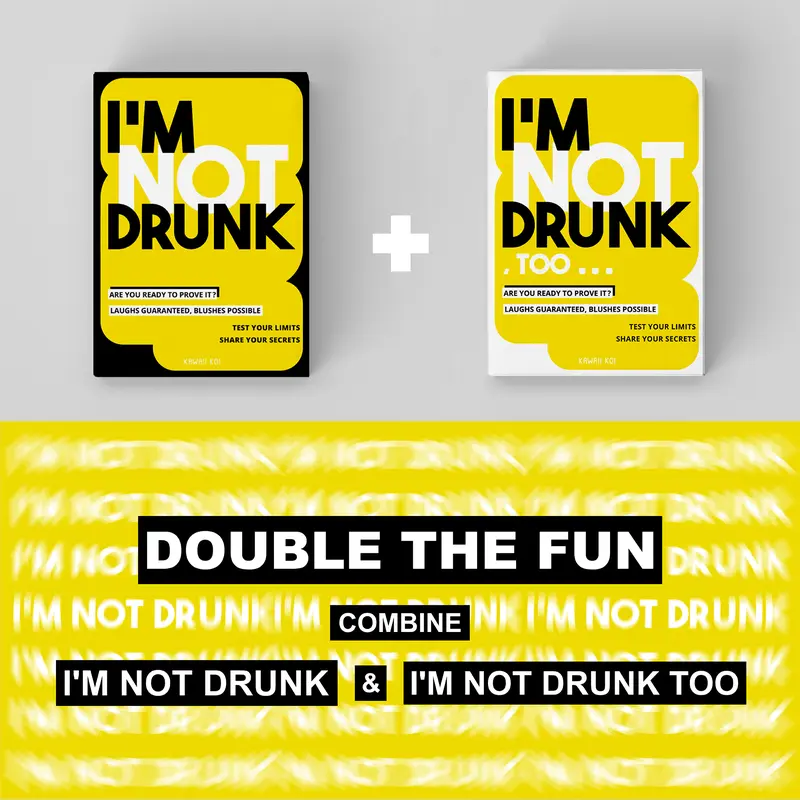 I'M NOT DRUNK Party Drinking Game