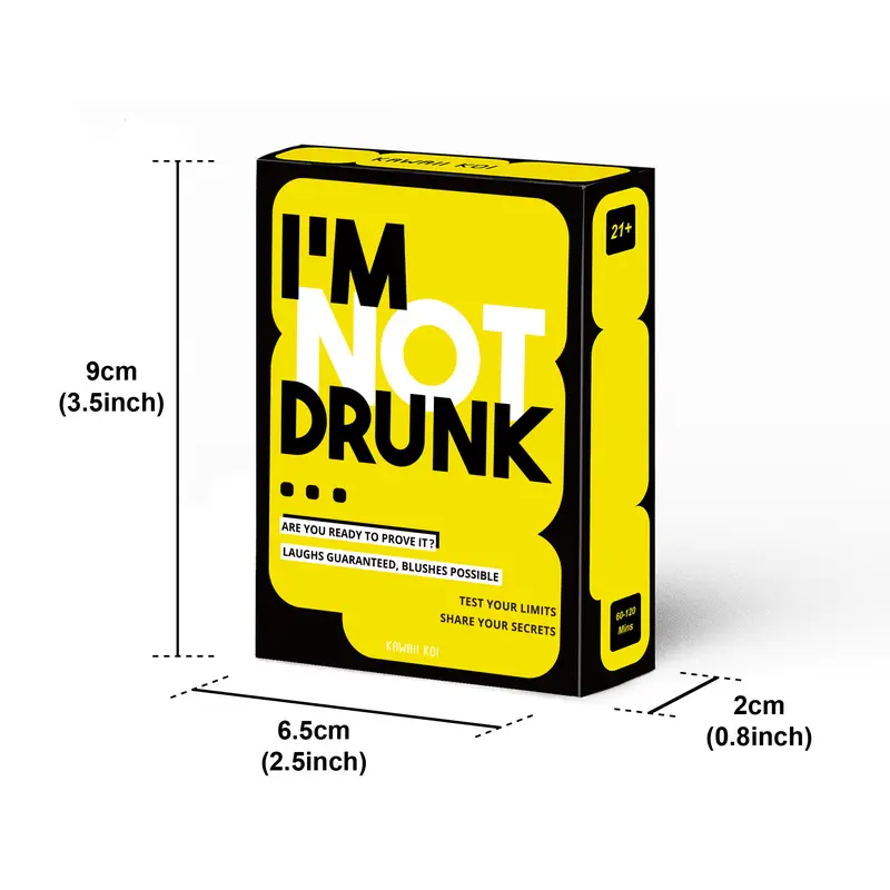 I'M NOT DRUNK Party Drinking Game