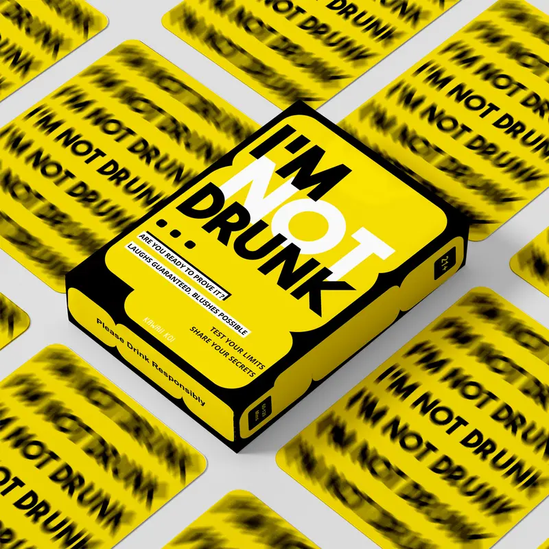 I'M NOT DRUNK Party Drinking Game