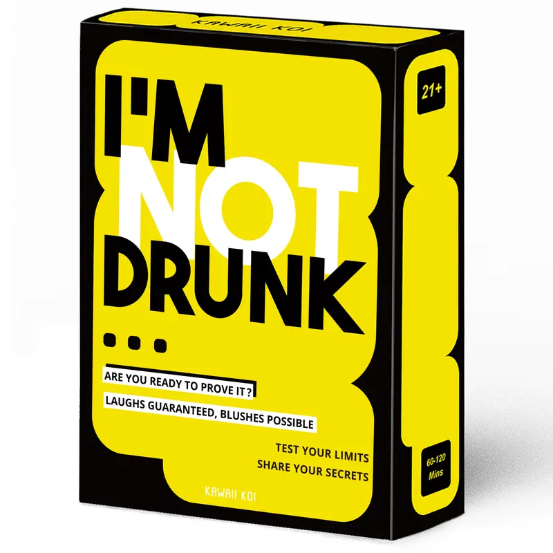I'M NOT DRUNK Party Drinking Game
