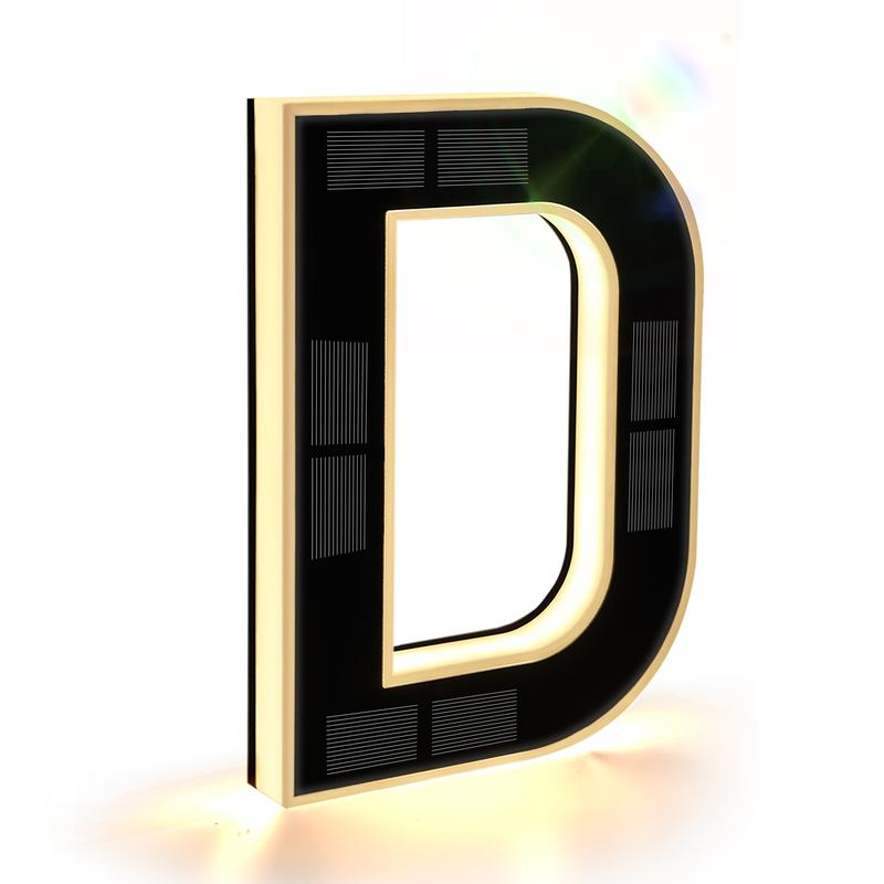 Solar Lighted House Numbers For Outside