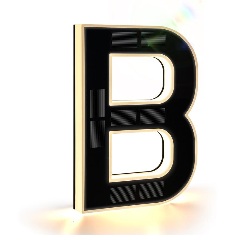 Solar Lighted House Numbers For Outside