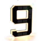 Solar Lighted House Numbers For Outside