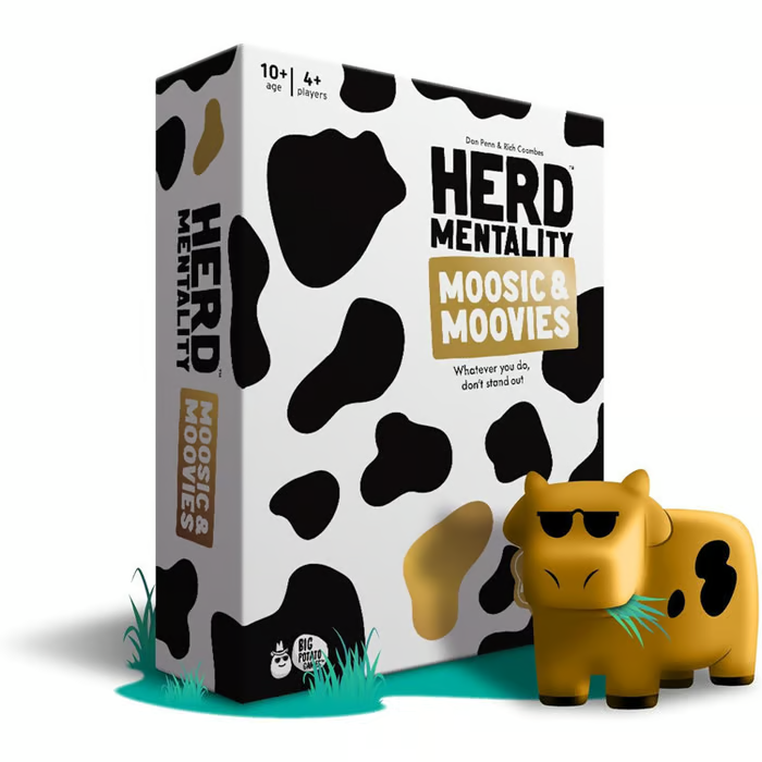 Herd Mentality Board Game: The Udderly Addictive Family Game | Best Board Game For 4-20 Players