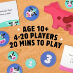 Herd Mentality Board Game: The Udderly Addictive Family Game | Best Board Game For 4-20 Players