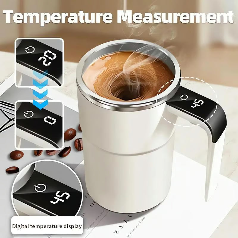 Self Stirring Coffee Mug With Lid