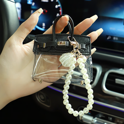 Elegant Handbag-like Key Fob Case & Small Wallet